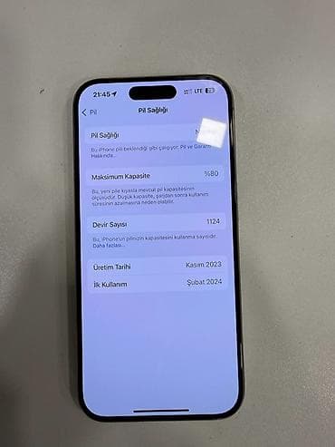 par ütüsü qiyməti: IPhone 15 Pro, 256 GB, Space Gray, Zəmanət, Simsiz şarj, Face ID — 5