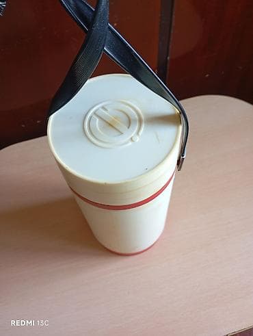 Termoqablar: Rəng - Qırmızı, Termos, 0,7 bucket volume l, SSRİ — 5
