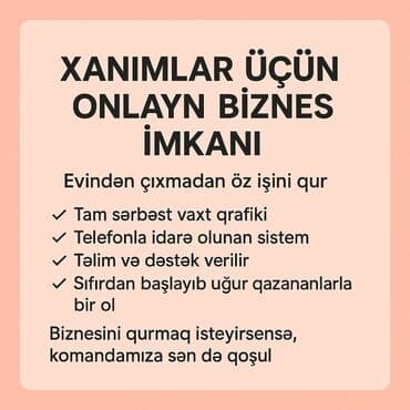 Avtobiznes, servis xidmətləri: SMM menecer tələb olunur, İstənilən yaş, Təcrübəsiz — 1