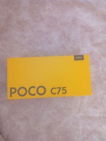 nfc olan ucuz telefonlar: Poco C75, 256 GB, rəng - Qara, Barmaq izi — 1