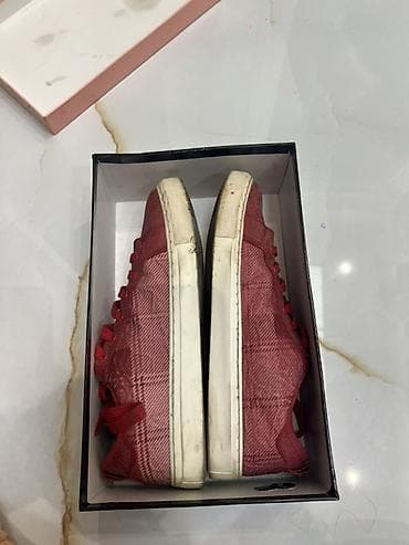 krasovkalar: Lc Waikiki, Ölçü: 37, rəng - Qırmızı, İşlənmiş — 4