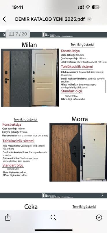 kohne qapilar: Mənzil üçün Yeni Giriş qapısı 90x205 sm Zamok ilə, Zəmanətli, Pulsuz quraşdırma, Pulsuz çatdırılma — 17