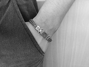 Ювелирные изделия: Браслет, Серебро, 31 г, Самовывоз — 2