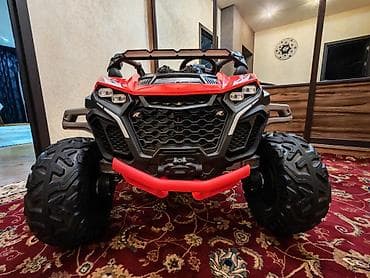 Uşaq üçün elektrik maşınları: Uşaq üçün böyük elektrikli off-road buggy maşın - İki nəfərlik — 4