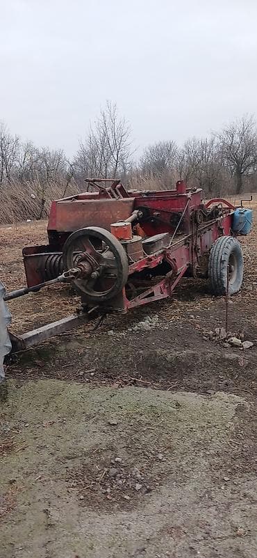 bmw e36 katalizátor: Ot-press balya maşını (kvadrat balya) - Traktor qoşqusu ilə işləyən — 1