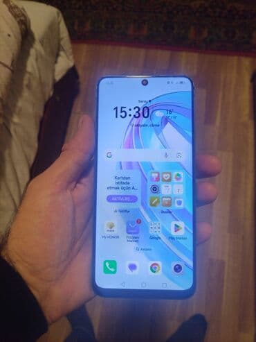 Honor X8a, 128 GB, rəng - Göy, Barmaq izi
