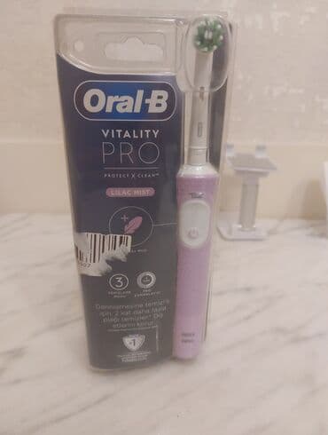 Diş fırçası (adapterli)
Qutusu açılmayıb