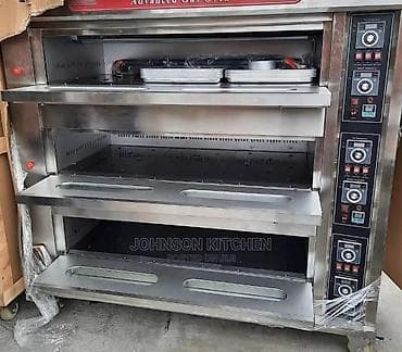 Elektrik soba, Şirniyyət üçün, Pizza, Çörək, 3 mərtəbəli — 6