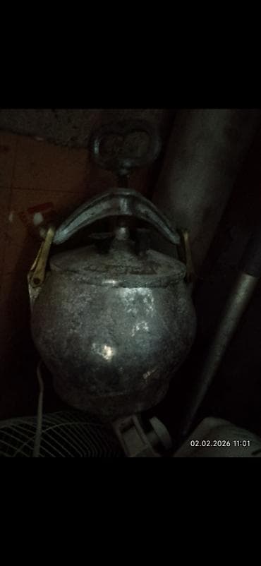 peçka soba: Qazan, rəng - Gümüşü, Alüminium, 5-dən çox l — 1