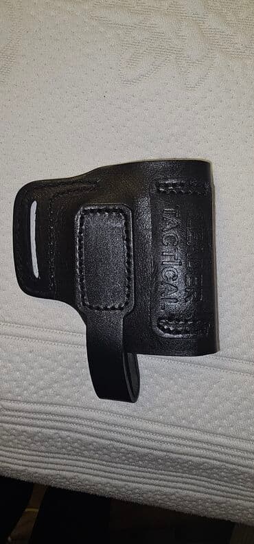 Напольные покрытия: Dəri tapança qabı (holster) - Material: qalın, keyfiyyətli qara — 2