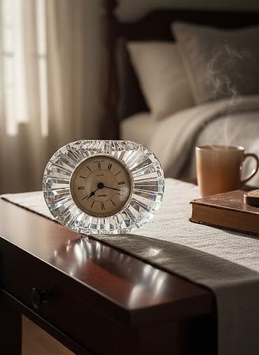 Xrustal saat balaca deyil batareya ilə işləyir Almaniya istehsalı çox