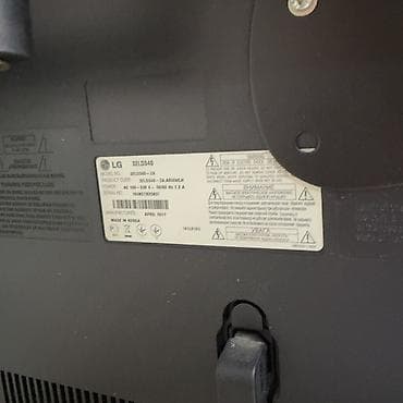pult satisi: İşlənmiş Televizor LG LCD 32" Ünvandan götürmə — 6