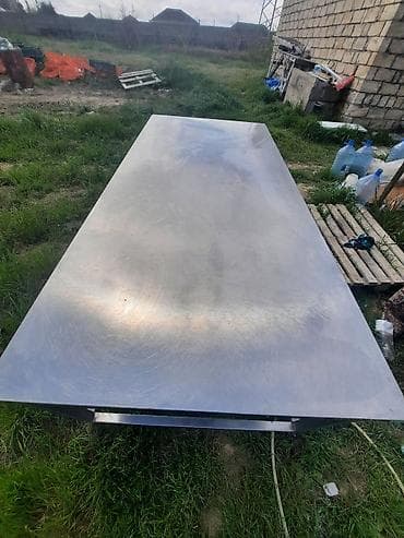 🔥 TƏCİLİ SATILIR – Nejaveyka masa (böyük ölçü) 🔥 Ölçü: 2.40 × 1.10 m 🔩 — 2