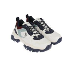 текстильные мужские мокасины: U.S. Polo Assn. qadınkrossovkası - Model: chunky/trekking stili — 1