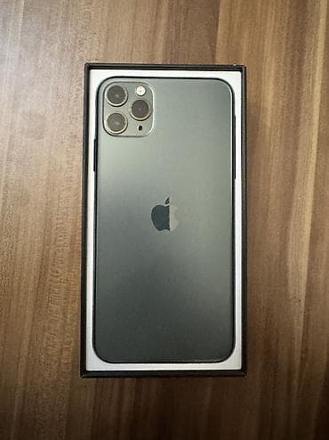 galaxy note 10: IPhone 11 Pro Max, 64 GB, Matte Midnight Green, Face ID — 2