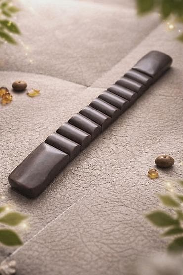 Чётки: Təbii daşdan hazırlanmış masaj çubuğu - Material: hamar səthli, sıx — 1