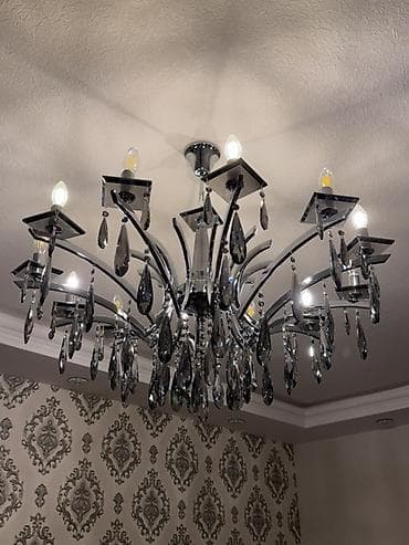 samdanlar ve saat: Çılçıraq, 10 və daha çox lampa, Metal — 2