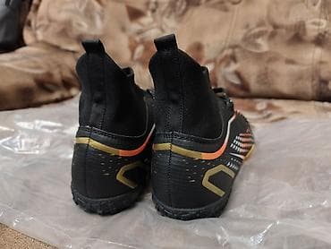 Digər idman və istirahət malları: Keyfiyyətli, topuq qoruyuculu (manjetli) futbol ayaqqabısı satılır — 4