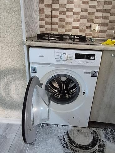 klas 6: Midea önyükləməli paltaryuyan maşın - Yük tutumu: 6 kq (korpus — 2