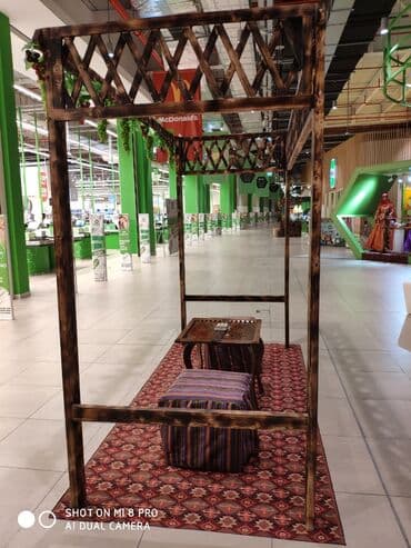 çex qabları: Dekor üçün. bağ və ya restorana çox gözəl oyma əl işi — 11