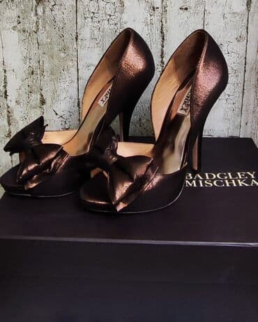 Basanoşka və səndəllər: Badgley Mischka qadın ayaqqabısı - Ölçü: 35-36 - Qutu: orijinal — 5