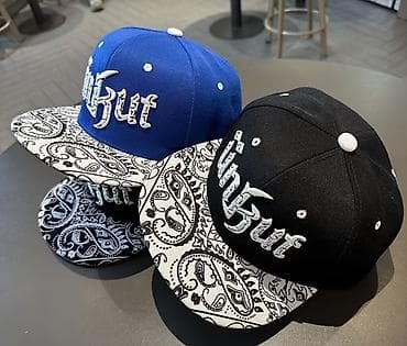 Свитера: Snapback papaqlar – paisley naxışlı vizor və qabarıq tikişli yazı - — 1