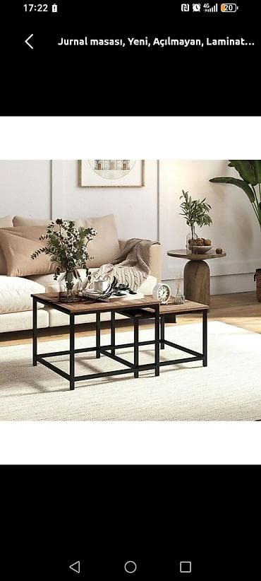 paris mebel gence: Düz masa, Açılmayan, Təkərsiz, Teksturalı laminat, Zəmanətsiz — 4