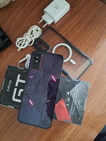6300 telefon: Infinix GT 20 Pro, 256 GB, rəng - Qara, Sənədlərlə — 9