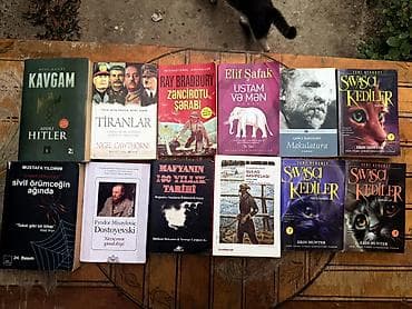 Kitabların hər biri cəmi 4 azn. Barter də olunur hər biri