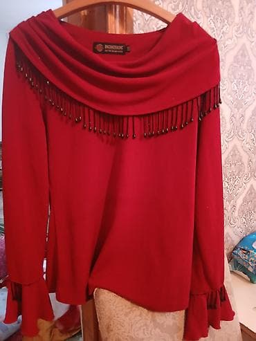 it paltarı: Svitşot, 2XL, rəng - Qırmızı — 4