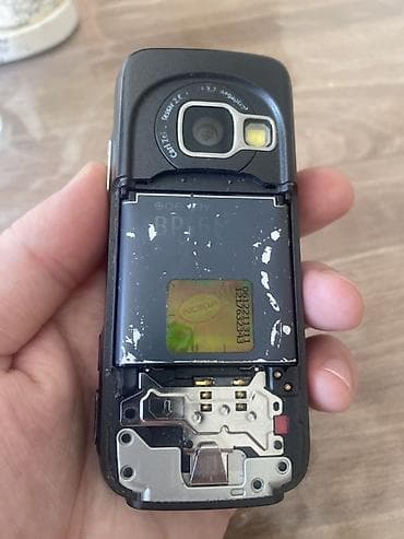 nokia 5110: Nokia N73, 32 GB, rəng - Qara, Düyməli — 5