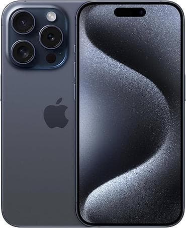 IPhone 15 Pro, 256 GB, Blue Titanium, Face ID lalafo.az -da IPhone 15 Pro, 256 GB, Blue Titanium, Face ID
