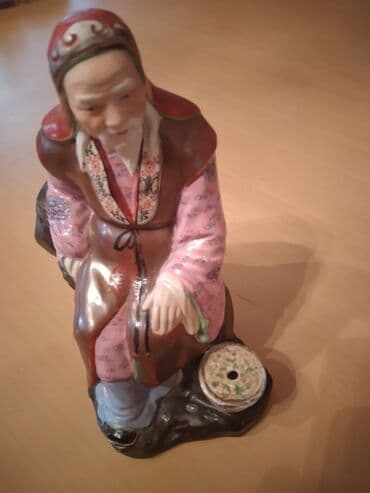 şaxta baba geyim: Fiqur, Keramika, rəng - Qəhvəyi — 1