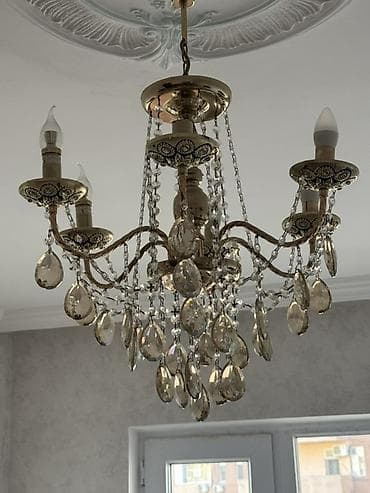Ev üçün dekor: Çılçıraq, 5 lampa, Metal — 2