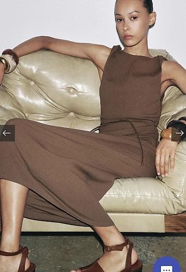 zara pencek: Gündəlik don, Midi, Zara, L — 4