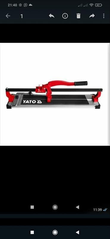 xengel kesen: Kafel kəsən stanok — 1