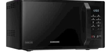 Mikrodalğalı soba Samsung, Ayrıca dayanan, Mikrodalğalar ilə, rəng - Qara