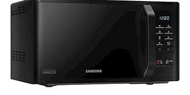 online telefon aksesuarları: Mikrodalğalı soba Samsung, Ayrıca dayanan, Mikrodalğalar ilə, rəng - Qara — 1