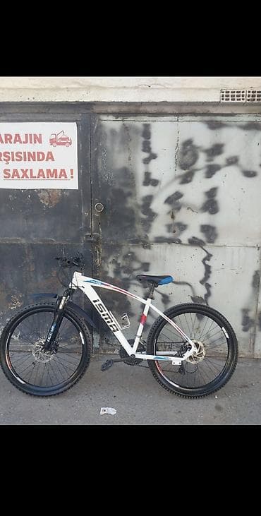 Isma Falcon dağ velosipedi - Çərçivə: yüngül alaşımlı, ağ rəngli — 3