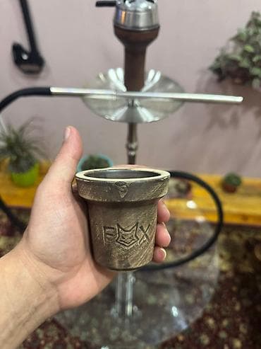 Qəlyan üçün keramika başlıq və şüşə kolba komplekti Basliq ise 12