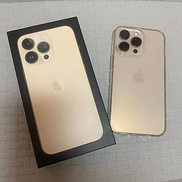 iphone 13 satılır: IPhone 13 Pro, 256 GB, Qızılı, Face ID — 5