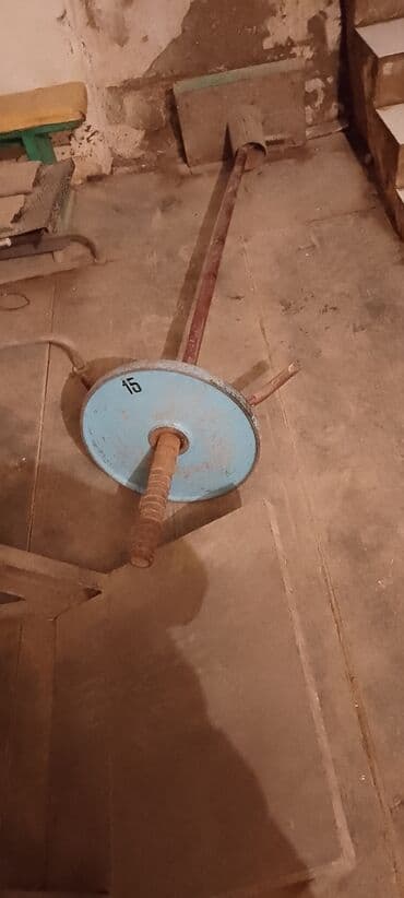 trinajor zali ucun avadanliqlar: Idman avadanlıqları paketi - Ştanq üçün skamya və dayaq: metal — 9