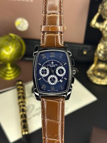 patek philipe: Patek Philippe Geneve kişi qol saatı – klassik tonda zərif dizayn və — 4