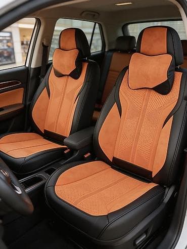 защитный коврик в автокресло: Universal avtomobil oturacaq üzlükləri və boyun yastıqları dəsti - — 5