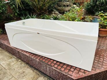 hamam ucun vannalar qiymeti: Az istifadə olunmus Akril vanna – eni -85 sm Uzunlugu-184 sm Qiymət-45 — 2