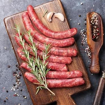 donuz eti: Müxtəlif növ kolbasa və sosiska hazırlamaq üçün müxtəlif ölçülərdə — 6
