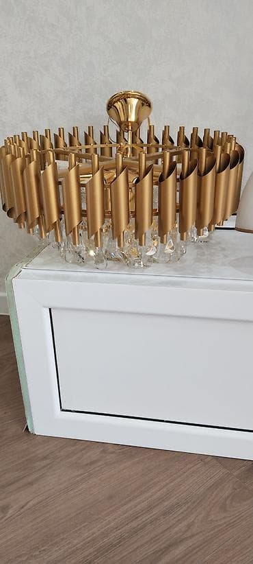 onlayn perde satisi: Çılçıraq, 8 lampa, Metal — 1