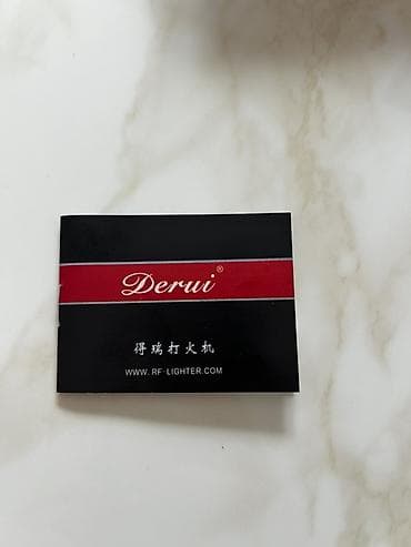 Другие комплектующие: Derui butan qazlı premium alışqan - Brend: Derui (www.rf-lighter.com — 4