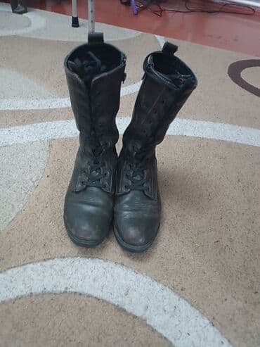 qadın çəkmə: Uzunboğaz, Derimod, Ölçü: 36, rəng - Qəhvəyi, İşlənmiş — 4