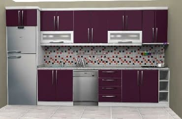 dekor qrup: Sifarişlə mətbəx dəsti, Özü çəkən petlələr, Mat laminat, Kredit var, Pulsuz çatdırılma — 23